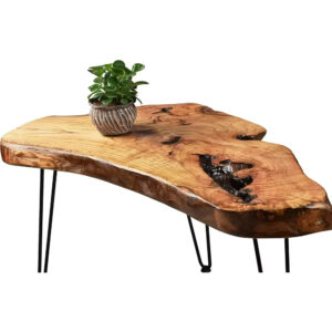 Natural Wood Coffee Table