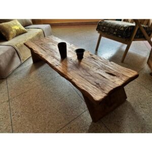 Rustic Low Coffee Table , Dining and Coffee Table , Live Edge Table, Live Edge Furniture, Vintage Farmhouse Furniture