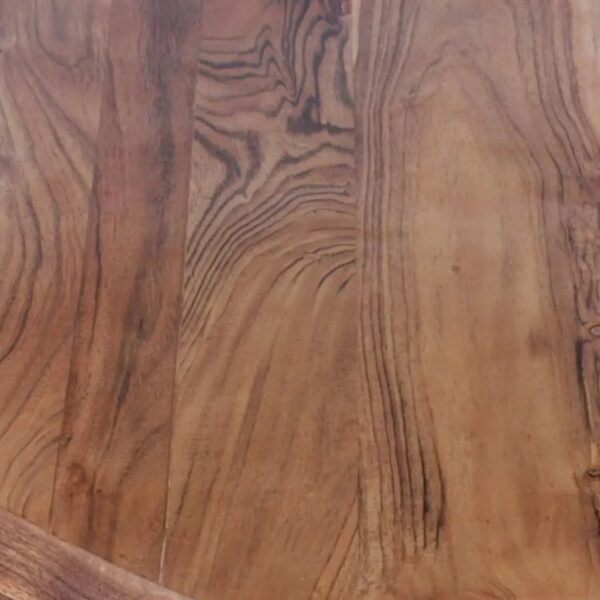 The Urban Port Diamond Shape Acacia Wood Coffee Table - Image 5